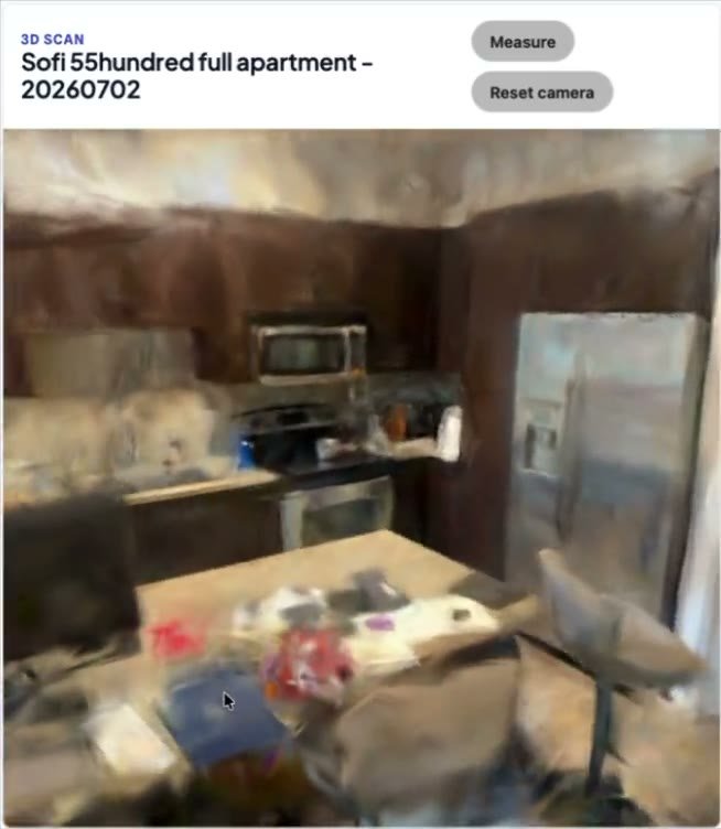 Spatia — 3D scan of a room